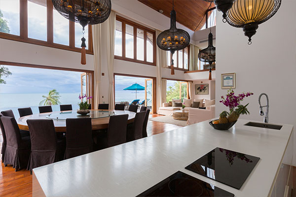 Villa Riva - View from the kitchen